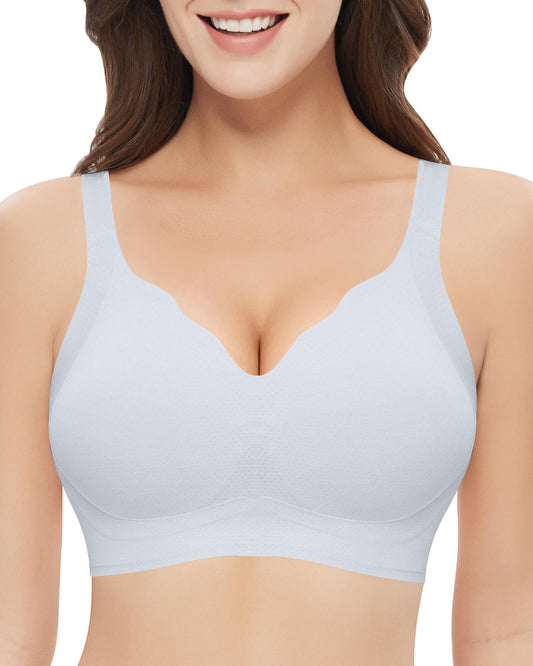 Deep V Wireless Bras