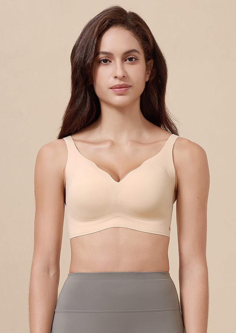Deep V Wireless Bras