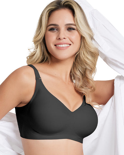 V Neck Full Coverage Seamless Bras