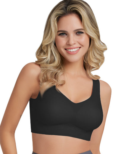 V Neck Soft Wireless Bras