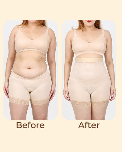 High Waist Smoothing Shorts