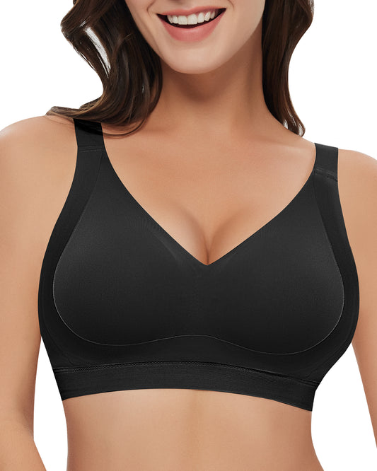 V-Neck Lifting Seamless Bra
